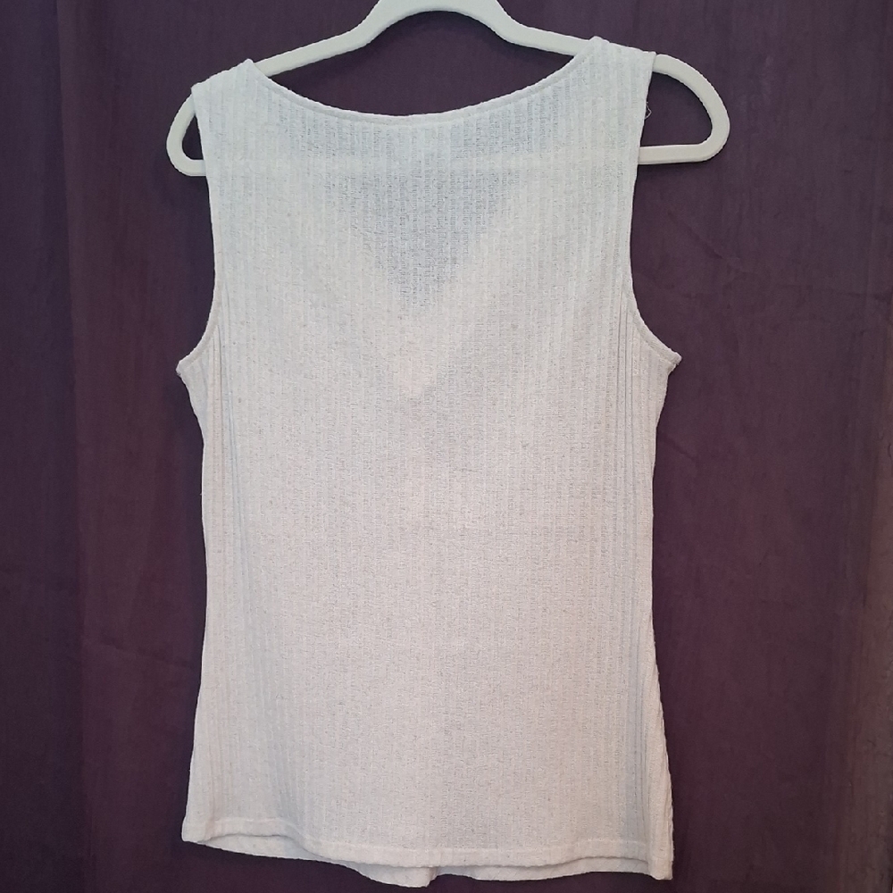 Frank Lyman Design Cream Textured Cardigan - Picture 6 of 9